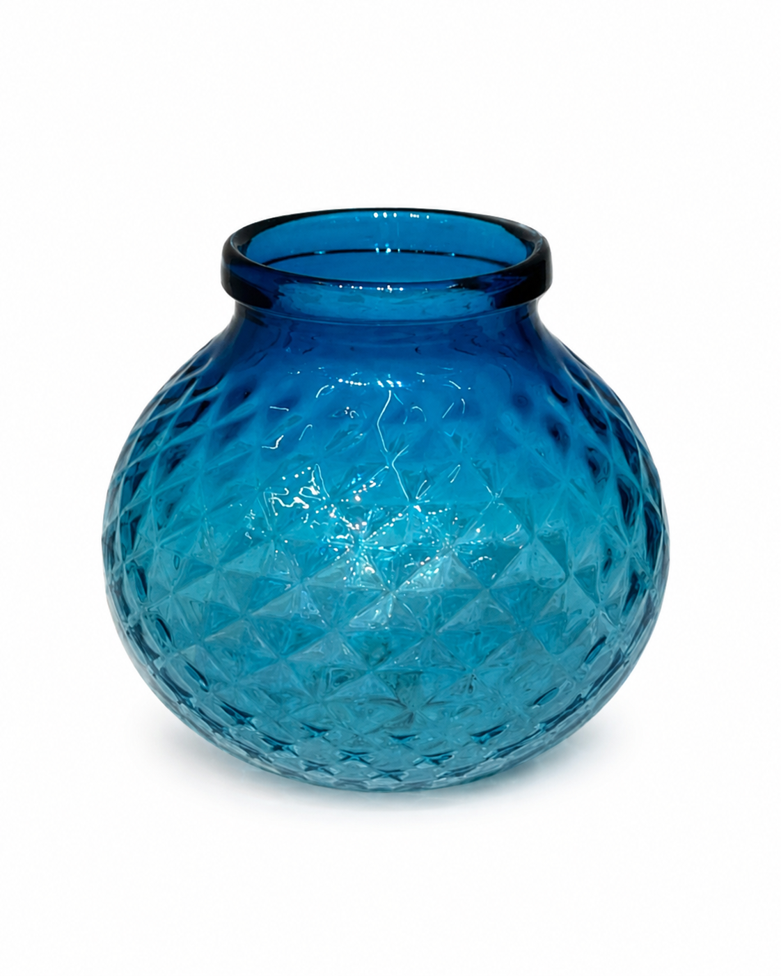 گلدان کروی شیشه ای